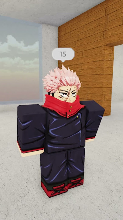 SUKUNA MEETS HIS VESSEL 💀💀💀💀 #jujutsushenanigans #roblox #jjs