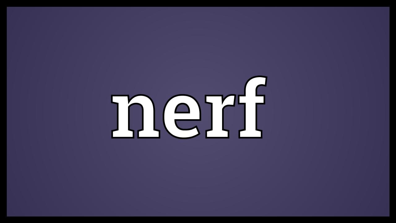 Nerf Meaning YouTube