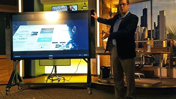 Microsoft Surface Hub Live Demo - HotHardware