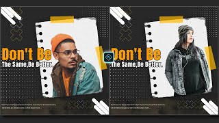 Paper Style Instagram DP Photo Editing|Photoshop CC Tutorial screenshot 5