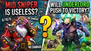 Mid Sniper is completely USELESS - Will Underlord push to victory?