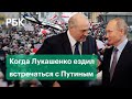 Обвинение в угоне самолета, протесты в Белоруссии и покушение: контекст встреч Путина и Лукашенко