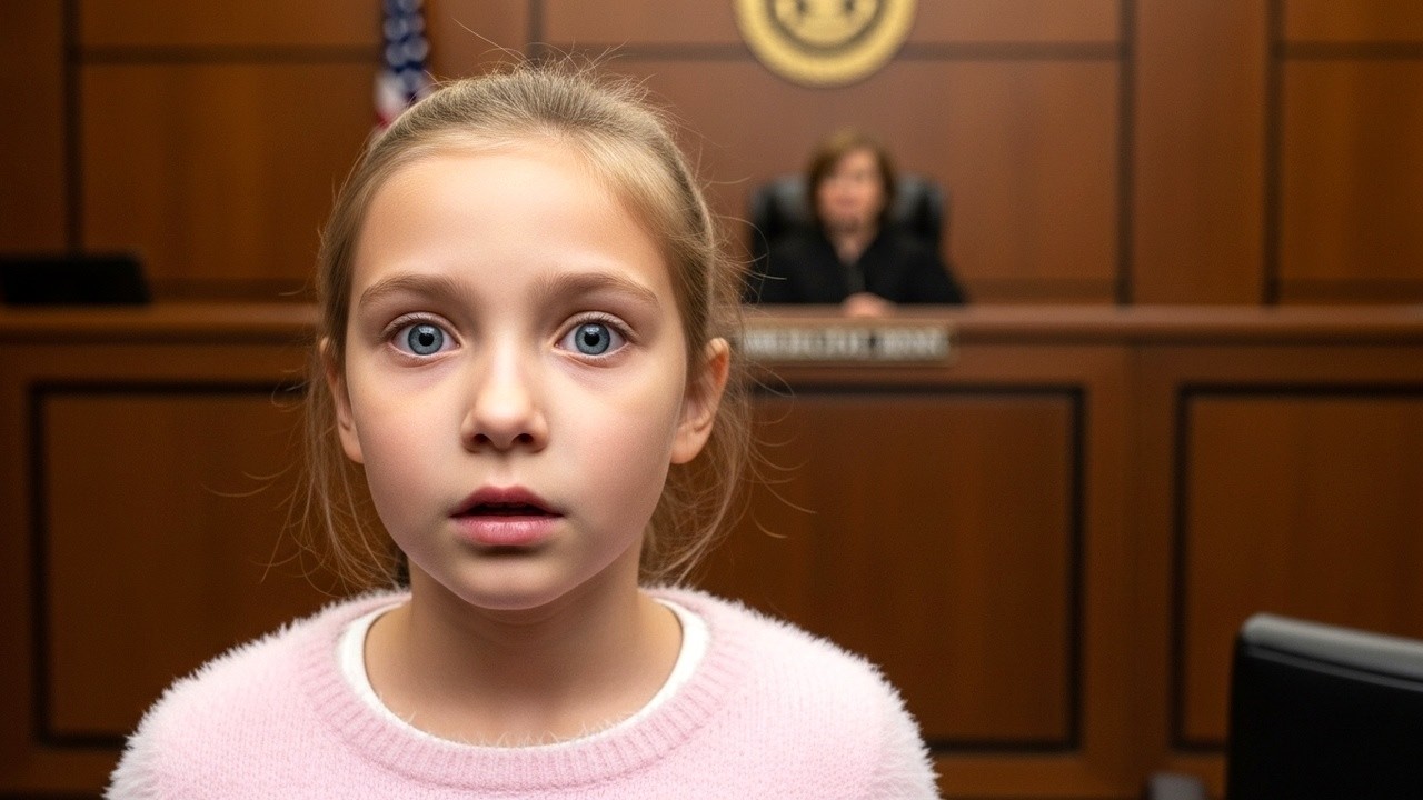 Dziewczyna przerywa sędziemu Mój tata kłamie, odkrywa szokującą prawdę!