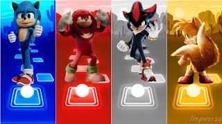 Sonic The Hedgehog Knuckles Shadow Tails Coffin Dance Cover Tiles Hop Edm Rush Hopverse