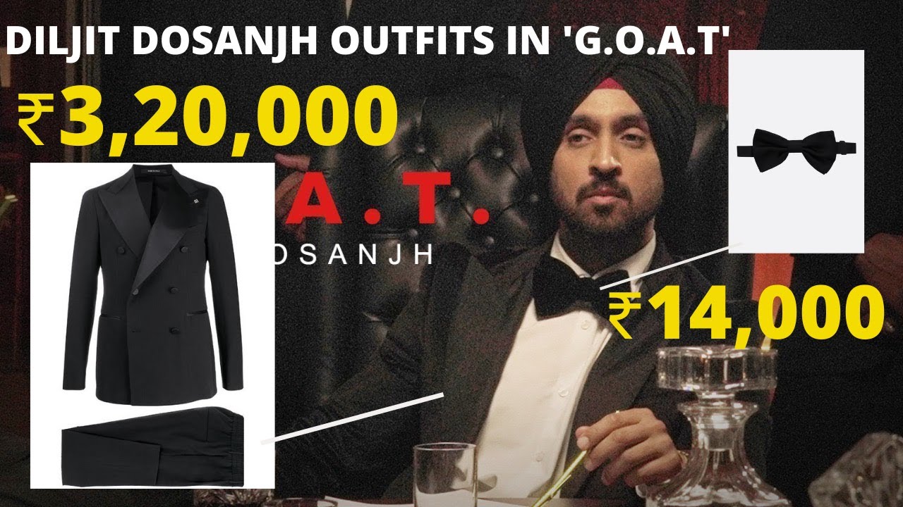 Diljit Dosanjh outfits in G.O.A.T 