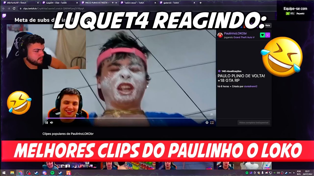 PaulinhoLOKObr Videos - Twitch