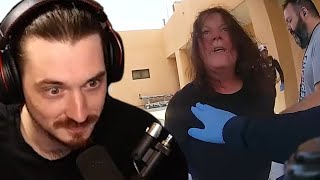 This Insane Karen Drives Into A Building