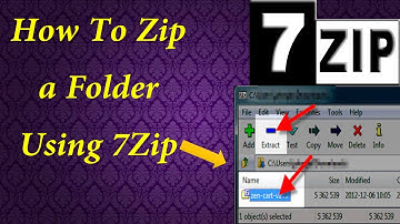 How To Zip a Folder Using 7Zip