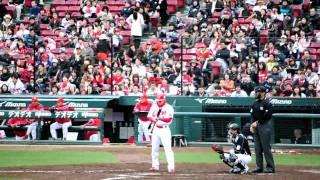 2010/03/06 カープ・前田智徳選手の打席