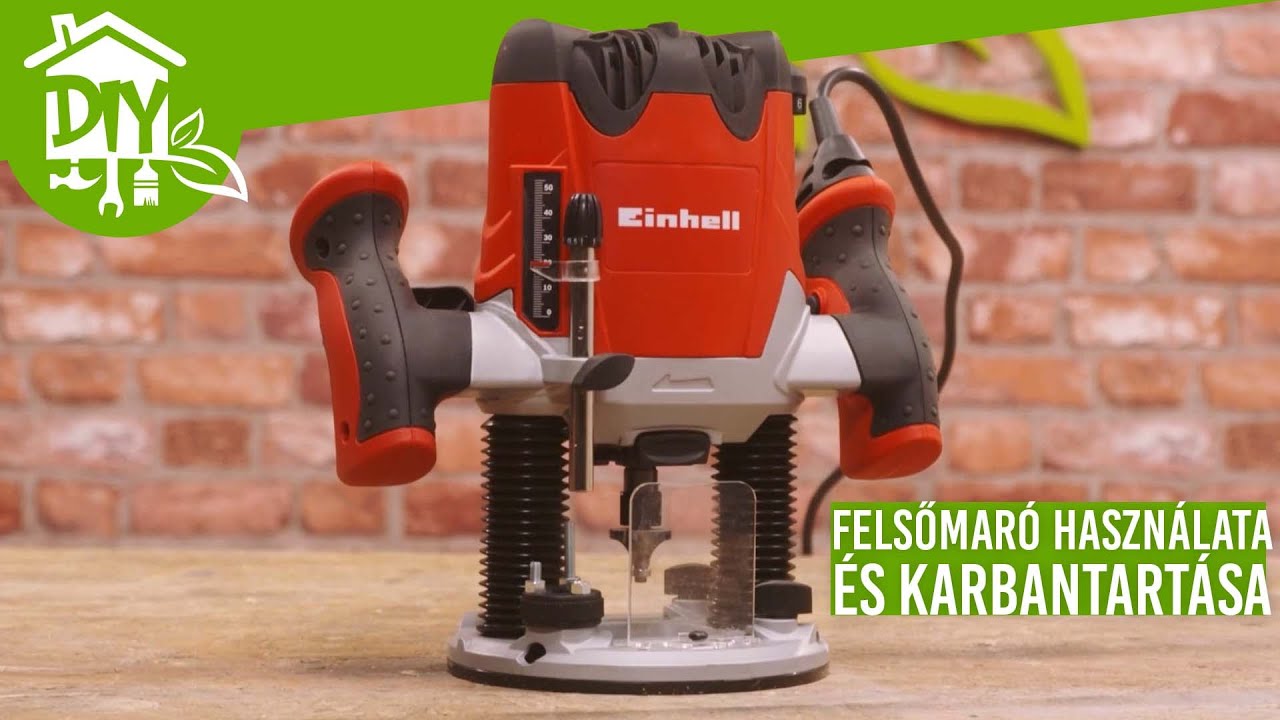 Felsőmaró használata és karbantartása | Green Cottage DIY