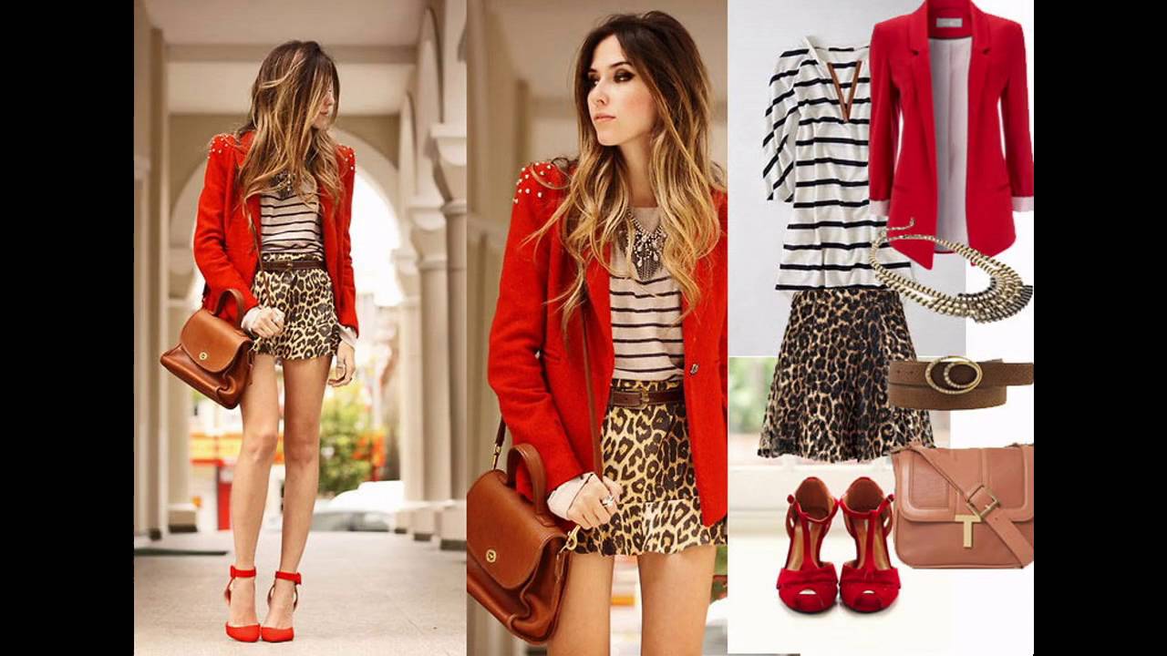 Outfits de moda con accesorios - YouTube