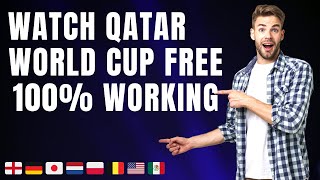 FIFA World Cup Live 2022 | How to Watch Qatar World Cup Live on Laptop | Mobile App Online Firestick screenshot 1
