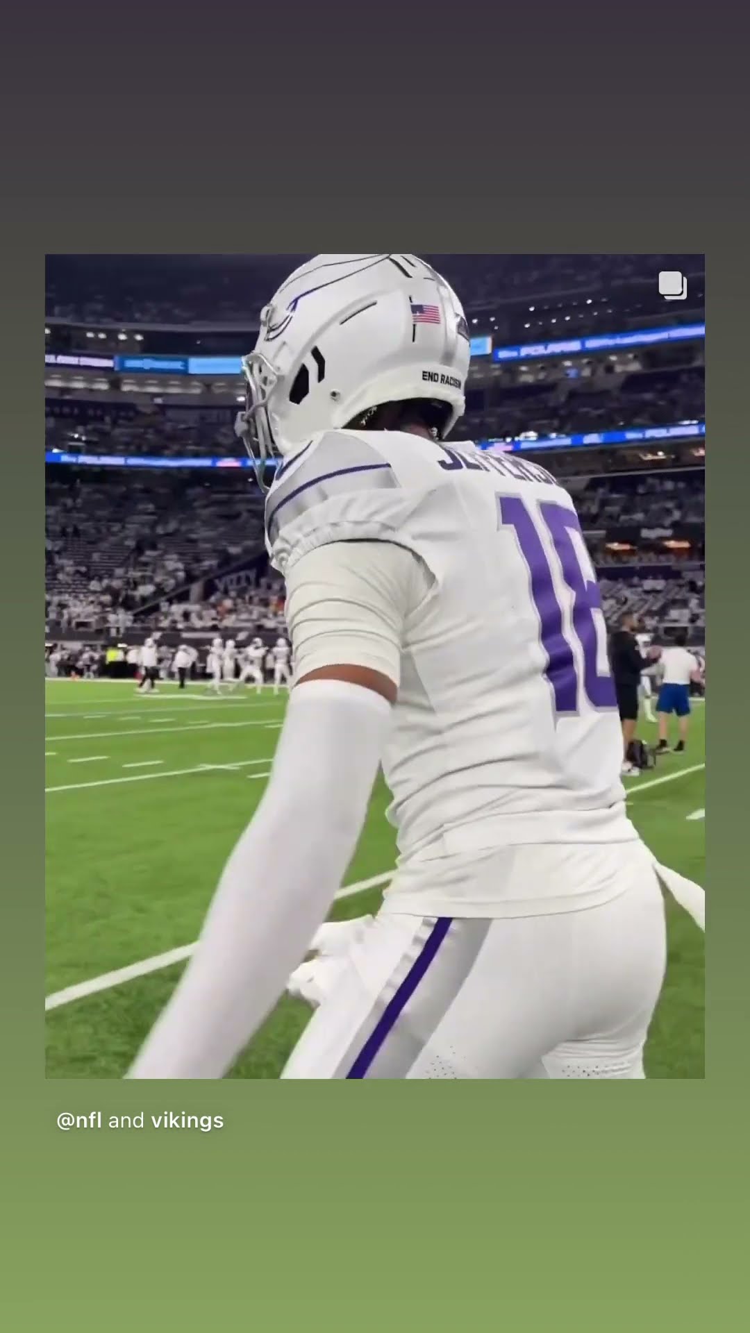Vikings got new uniforms #hoodnews #justinjefferson #minnesotavikings #fitcheck #omg #jettas #how