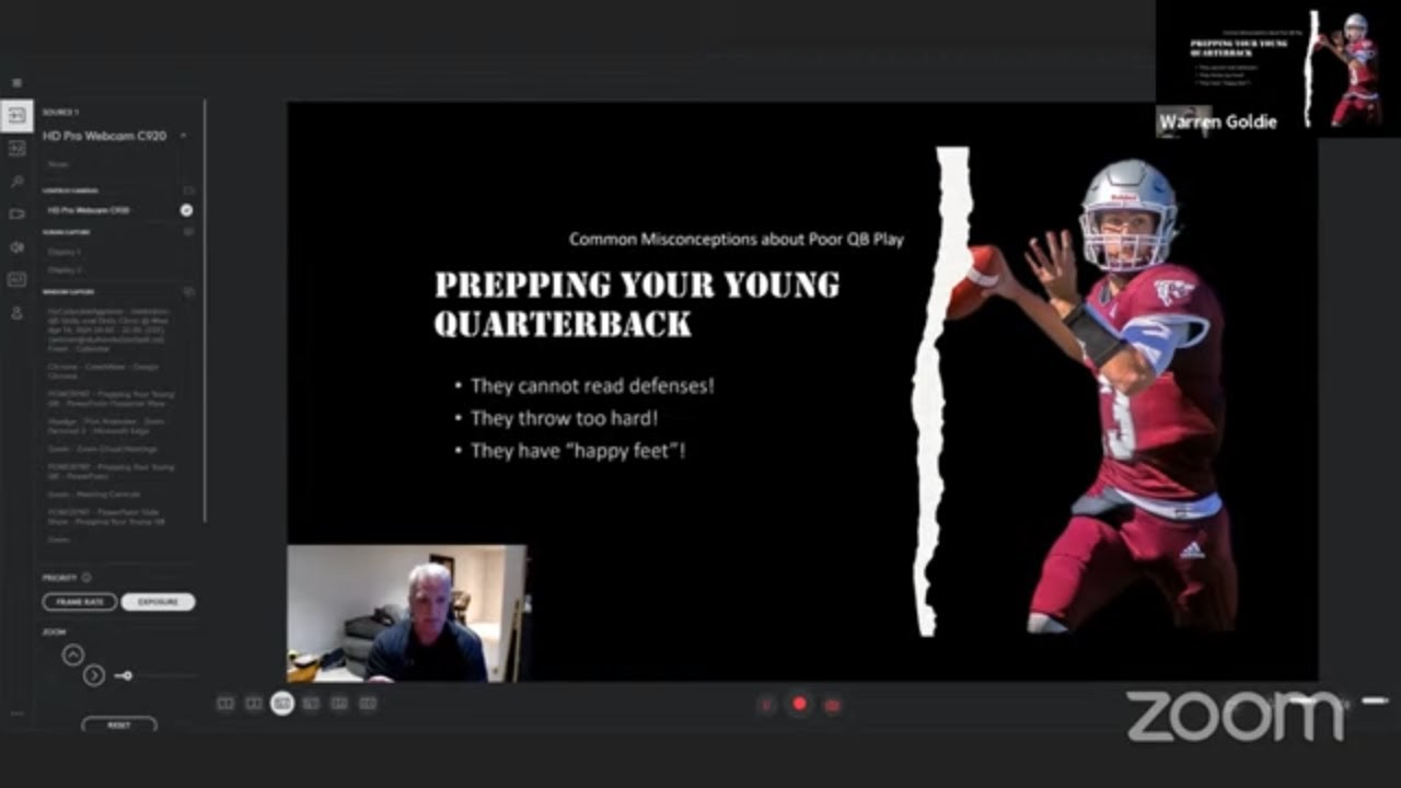 QB Skills and Drills - YouTube