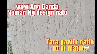 Gawa Tayo Ng magandang design para sa mga poste nio Tara matuto Tayo mga boss gamit Ang stucco