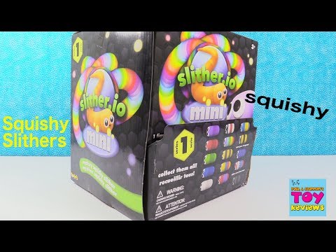 Slitherio Slither Minis Series 1 Mystery Squishy Toy Review | PSToyReviews