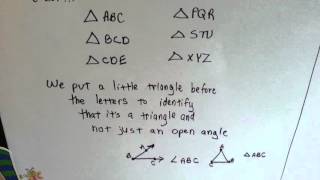 Grade 4 Math 10.2, Classify Triangles Right, Acute, Obtuse