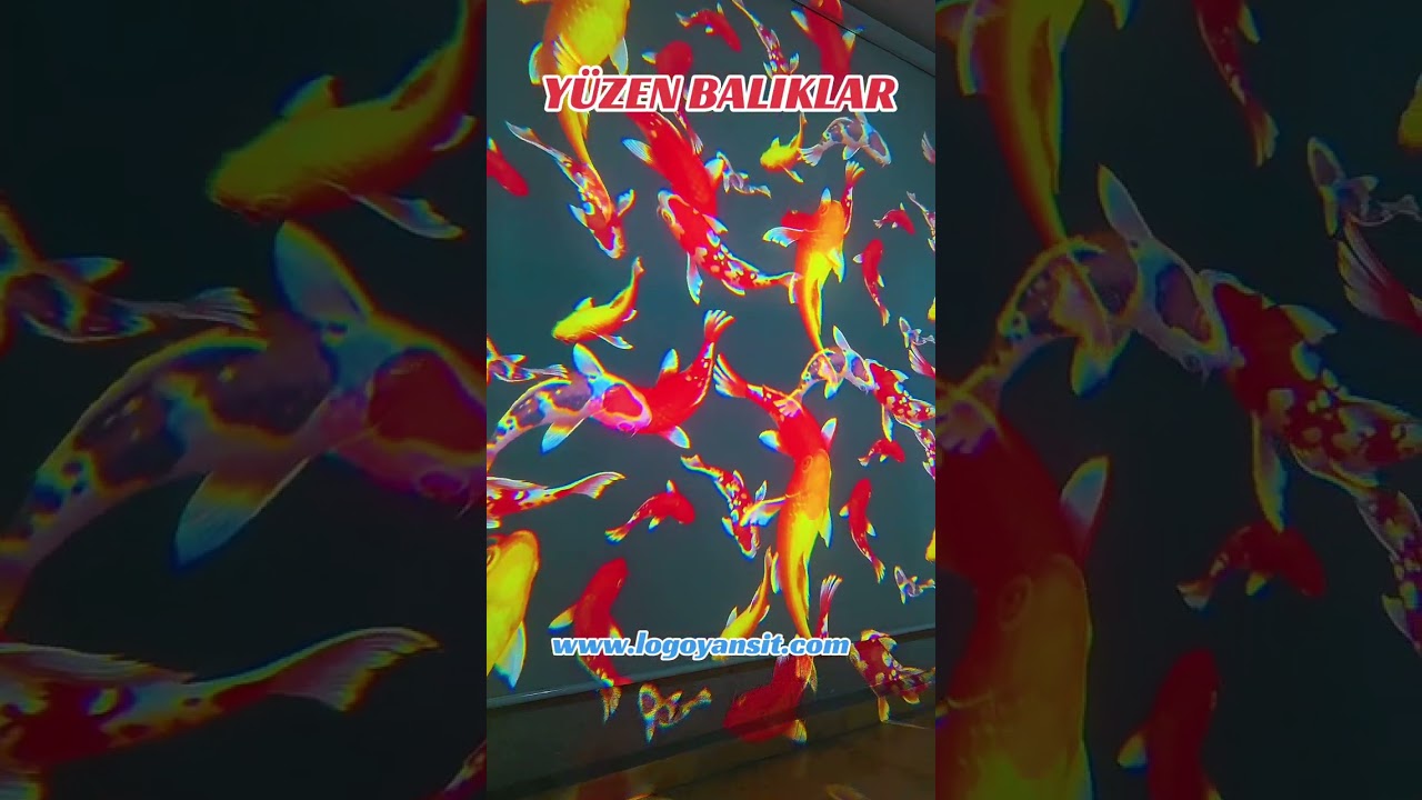 Logo Yansıt LYD-i110W yüzen balıklar hareketli yapraklar 39 YouTube player