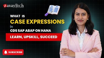 What is CASE Expressions in CDS SAP ABAP on HANA | ZaranTech