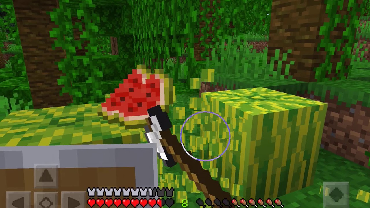 Minecraft PE Survival Part 2 Finding a Village And a Jungle Temple