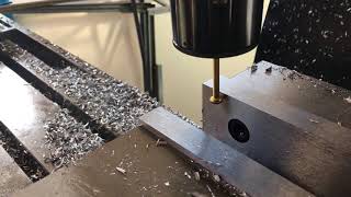 Centroid Acorn probing first test - mid point of slot