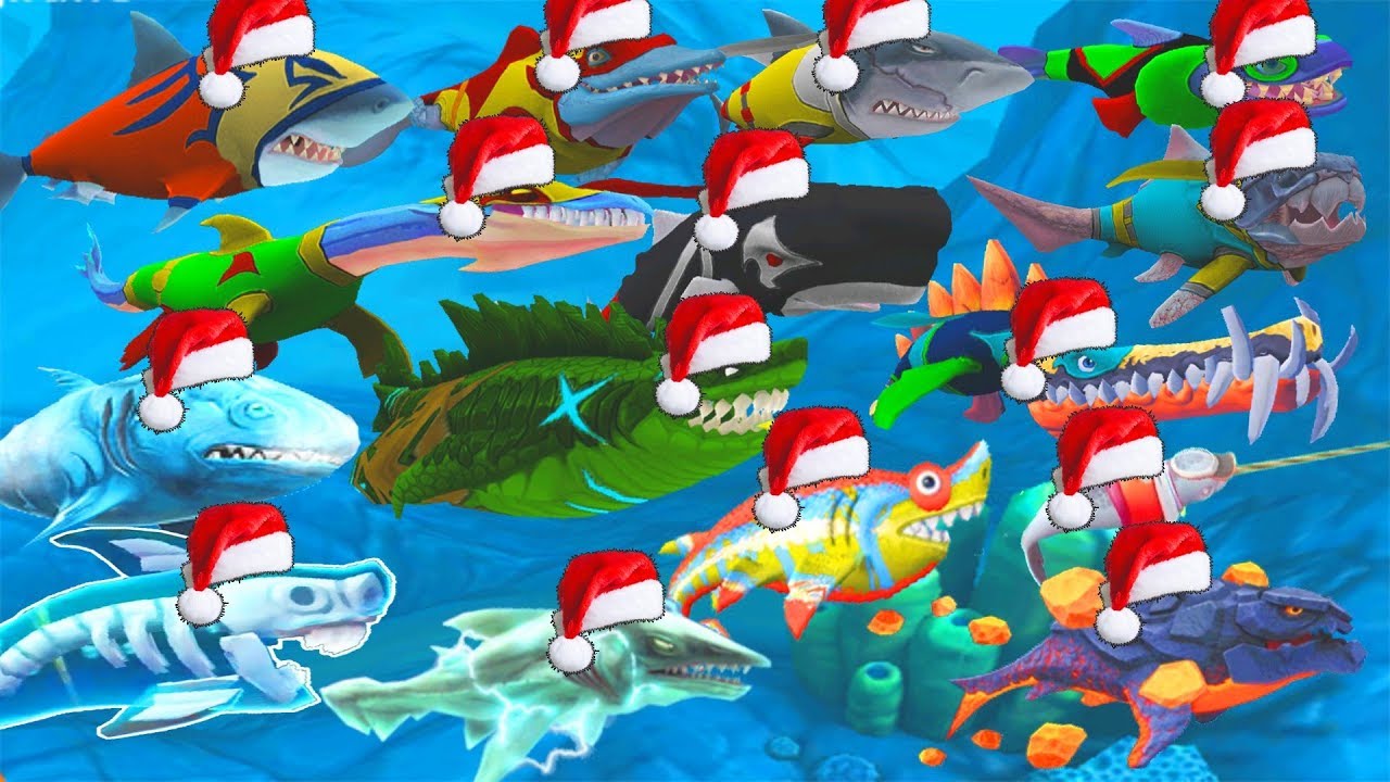Hungry Shark Evolution - ALL SHARKS UNLOCKED - Android Gameplay [FHD ...