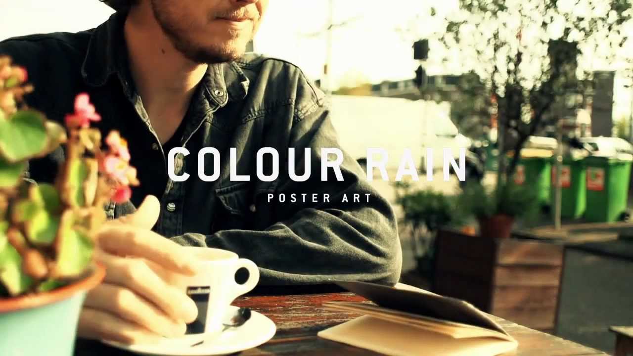 COLOUR RAIN poster art