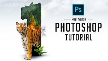 Photo Manipulation in Photoshop cc Tutorial | PE50 | Save Amazon Poster | TeamTrees