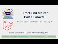 100. Front End Master Part 1 - Laravel 8 New Portal CMS - Khmer HKimhab