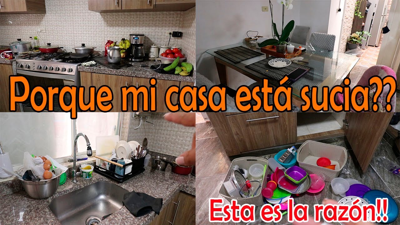 😨Porque mi casa está sucia? porque mi casa siempre esta desordenada