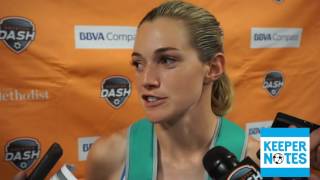 Information Kealia Ohai - Houston Dash vs FC Kansas City - Postgame interviews Update