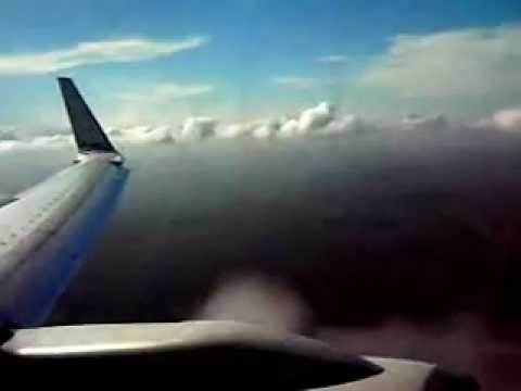 American 757 landing in Miami