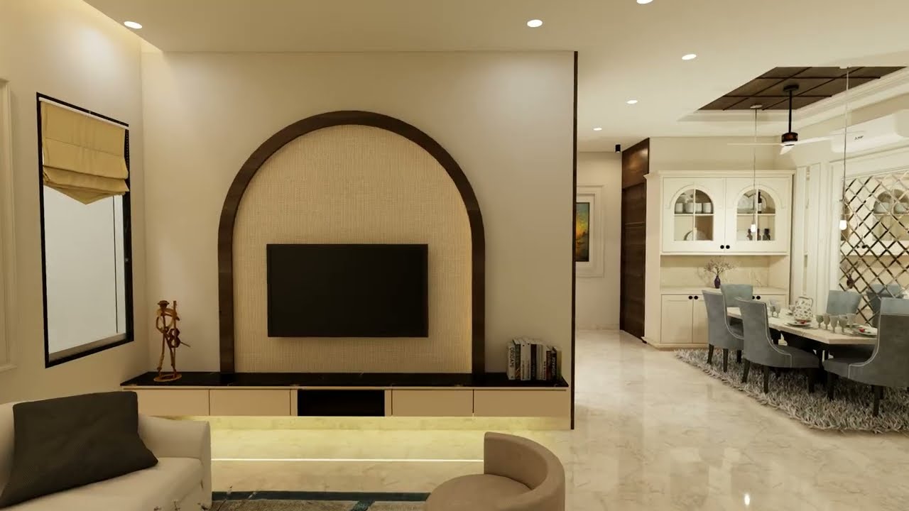 A blend of traditional elegance and modern minimalism for a timeless feel