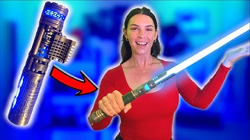From Plastic To Power! Metal Lightsaber Chassis Upgrade from Vader
