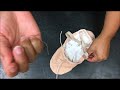 how to sew elastics on ballet shoes