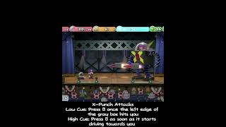 How to Superguard the X-Punches [Remake]  #papermario #papermariothethousandyeardoor  #gaming