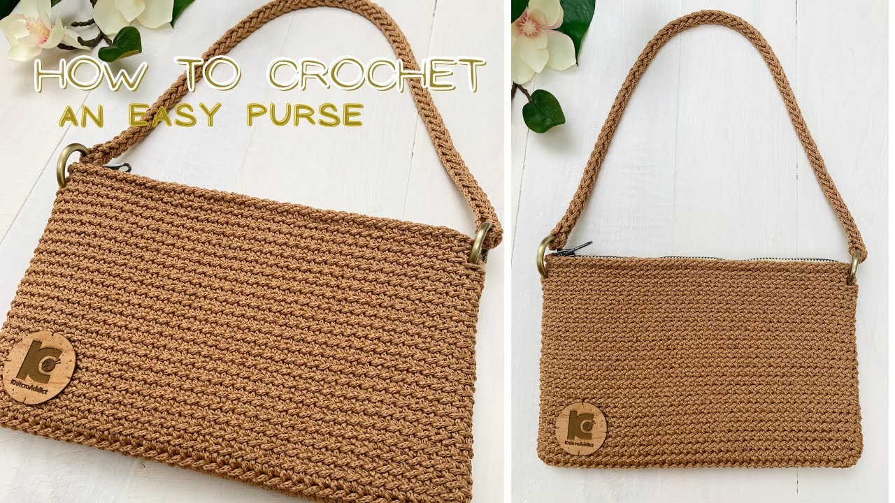 How To Crochet A Bag Step By Step