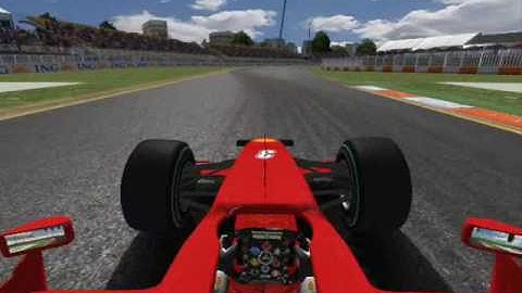 F1 2009RL rFactor onboard lap Australia