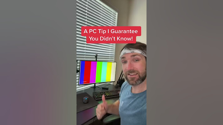 A PC Tip I Guarantee You Didn't Know...
