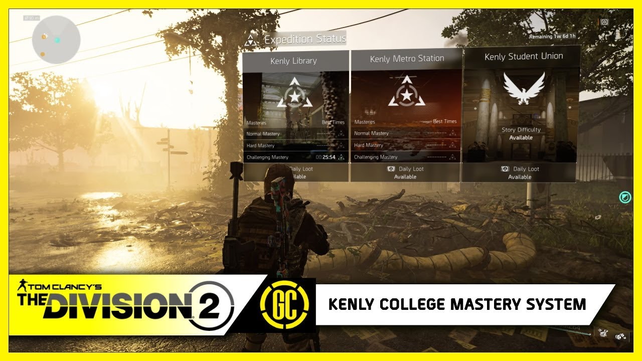 Kenly College Mastery System | The Division 2