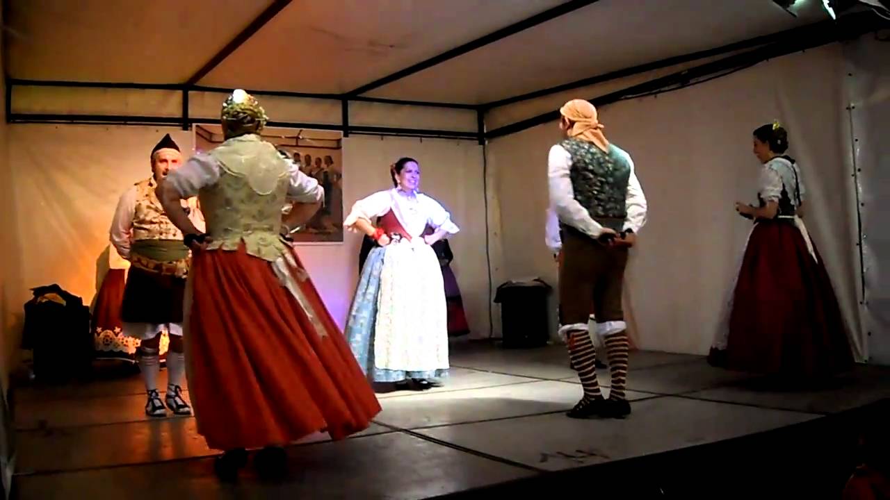 Bolero de Requena. Grupo de Baile Falla Progreso Teatro de la Marina