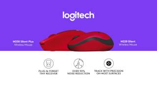 Бесшумные Мышки Logitech M220 Silent M330 Silent Plus Wireless Mouse