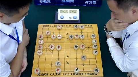 Hứa Ngân Xuyên tiên thắng Hà Văn Chiết | Vòng 20 Giáp Cấp Liên Tái 2019