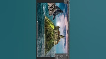 Make a Realistic Matte Painting | Photoshop Tutorial | #shortvideo #mattepainting #fxczy