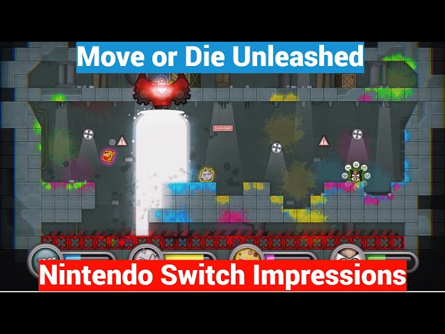Move or Die: Unleashed, um jogo multiplayer de sobrevivência arcade, é  anunciado para o Switch