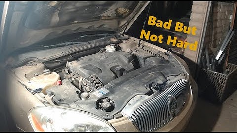 Buick Lucerne Aternator and Oxygen Sensor Replacement