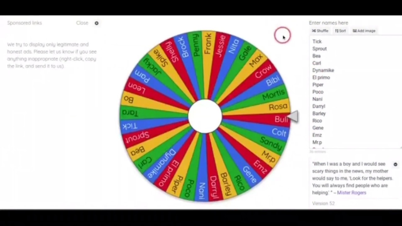 Spin the wheel to pick the brawler. Brawl stars. YouTube