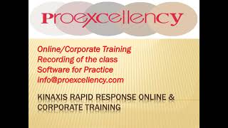 Proexcellency Provides Kinaxis RapidResponse Online Training