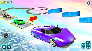 Impossible Car Stunts Driving || Sport Car Racing Simulator 2022 || Android Game play #racing screenshot 5