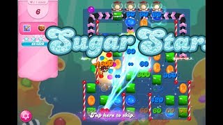 Candy Crush Saga Level 6343 (Sugar stars, No boosters)